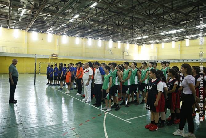 В Ереване в рамках сотрудничества Ереван-Степанакерт прошли молодежные спортивные турниры