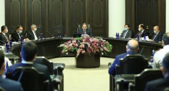 Никол Пашинян представил членам правительства план действий правительства РА