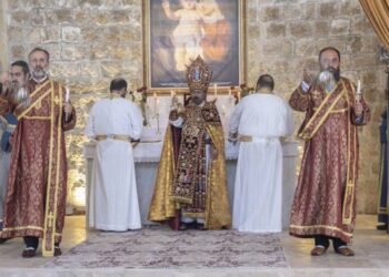 В Малатии, в церкви Святой Троицы, впервые после 1915 года была отслужена литургия