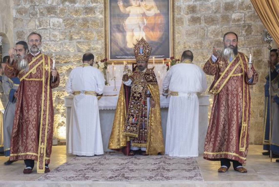 В Малатии, в церкви Святой Троицы, впервые после 1915 года была отслужена литургия