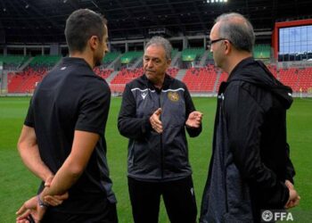 Хоакин Капарос и Генрих Мхитарян дадут пресс-конференцию перед матчем с Северной Македонией