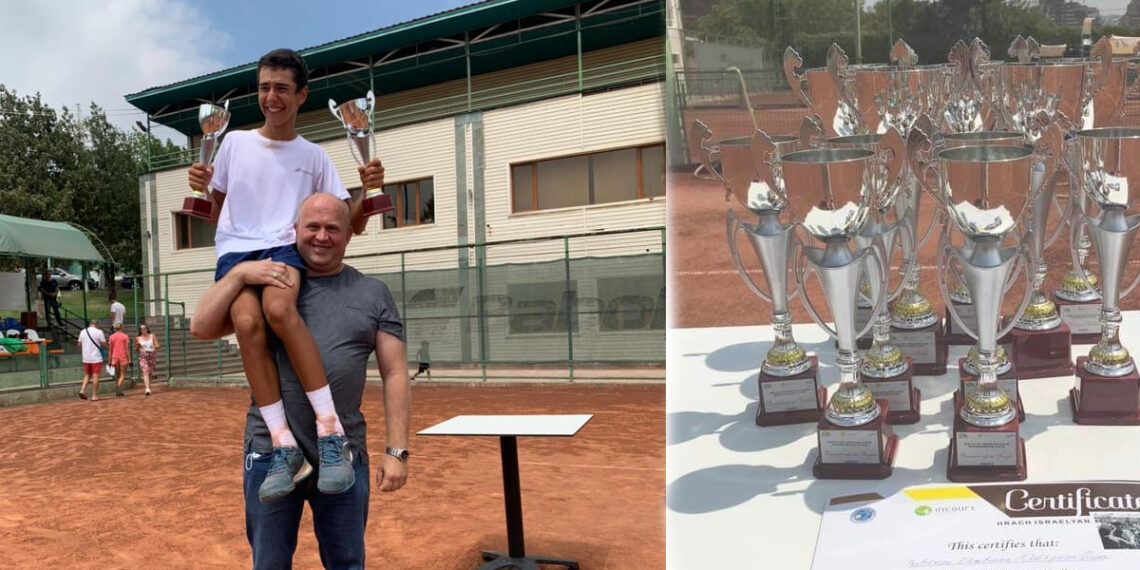 Теннисист Микаэл Аванесян сделал дубль на международном турнире