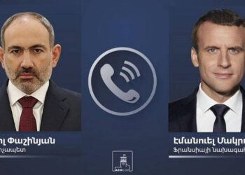 Никол Пашинян провел телефонный разговор с Эммануэлем Макроном