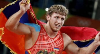 Артур Алексанян пробился в финал олимпийских соревнований по греко-римской борьбе