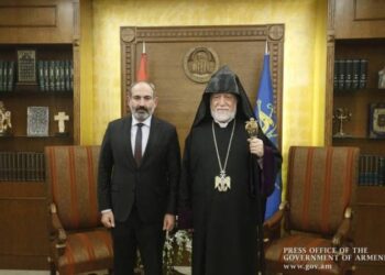 Католикос Великого Дома Киликии Арам I направил Никол Пашиняну поздравительное послание