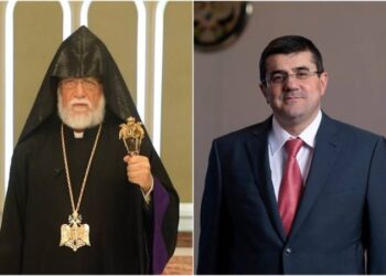 Состоялся телефонный разговор Президента Республики Арцах Араика Арутюняна с Католикосом Великого Дома Киликии Арамом I