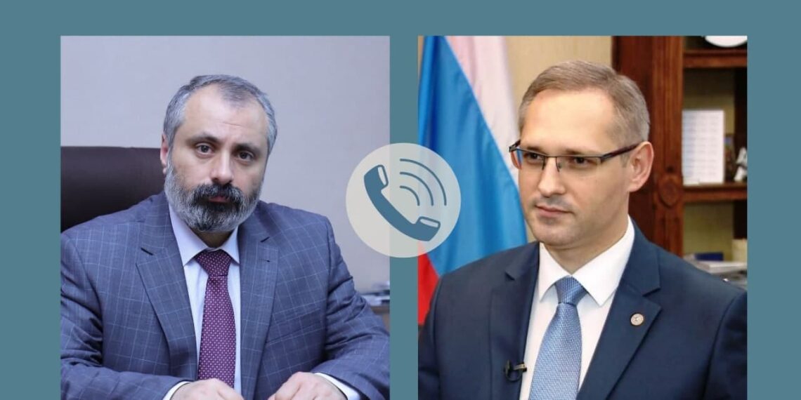 Состоялся телефонный разговор Давида Бабаяна с министром иностранных дел Приднестровья