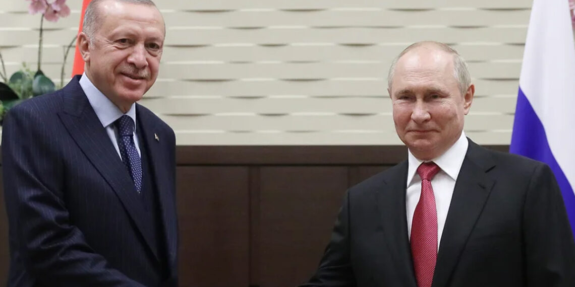 Открытая часть встречи Владимира Путина и Реджепа Эрдогана завершилась