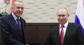 Открытая часть встречи Владимира Путина и Реджепа Эрдогана завершилась