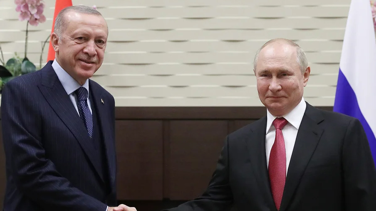 Открытая часть встречи Владимира Путина и Реджепа Эрдогана завершилась