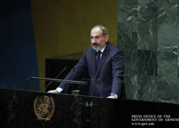 Никол Пашинян в своей речи на общих прениях 76-й сессии Генaссамблеи ООН рассказал о нарушениях Азербайджаном режима прекращения огня