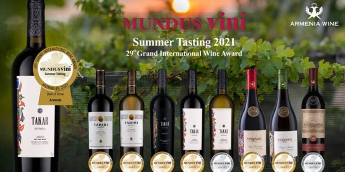 Армянские виноделы с Международного конкурса MUNDUS VINI 2021 вернулись с 9 медалями