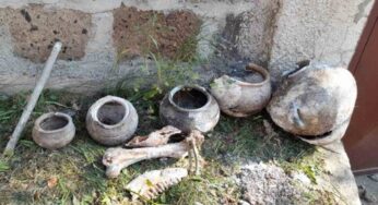 В Ванадзоре обнаружены могильники