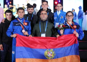На первых играх СНГ Армения завоевала 13 медалей
