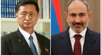 Премьер-министр Северной Кореи поздравил Никола Пашиняна с Днем Независимости Армении