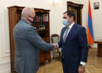 Сурен Папикян и Сергей Копыркин обсудили перспективы развития армяно-российских отношений