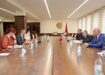 Министр обороны принял руководителя делегации Международного комитета Красного Креста в Армении