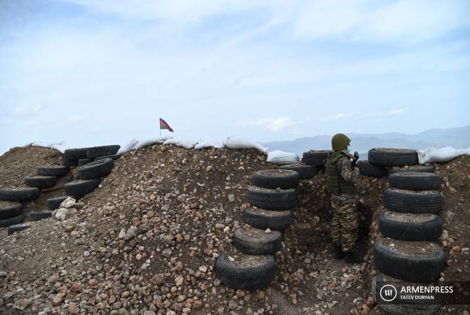 На границе в результате выстрелов ВС Азербайджана ранение получил военнослужащий срочной службы