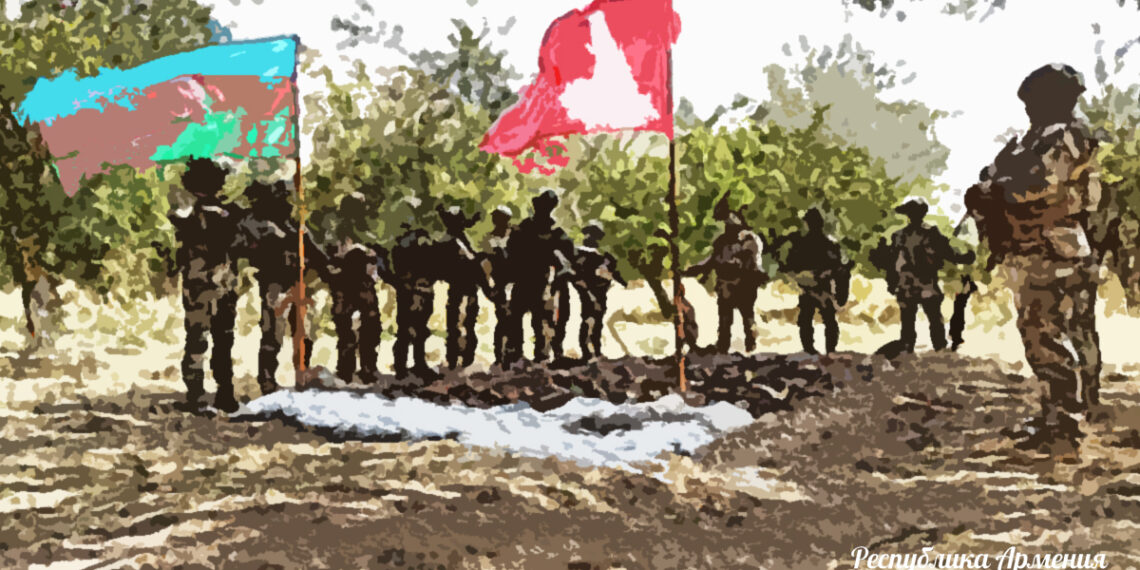 Азербайджан и Турция начали совместные военные учения в оккупированном Бердзоре. Иллюстрация: Республика Армения