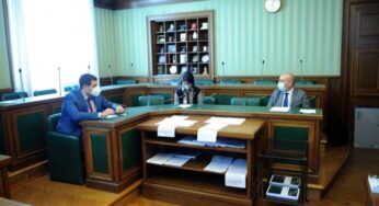 Арман Егоян встретился с председателями комитетов по иностранным делам парламента Италии