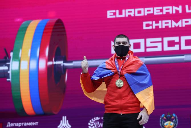 Молодежная сборная Армении — первая на чемпионате Европы по тяжелой атлетике