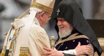 Католикос Всех Армян в Италии встретится с Папой Франциском