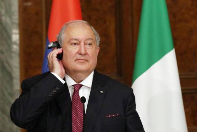 Хотим, чтобы Италия была более вовлечена в нашу систему образования: президент Армении