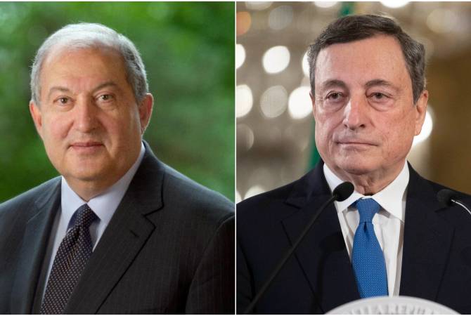 Президент Армении в Италии встретится с Марио Драги: предстоит подписание меморандума