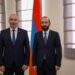 Арарат Мирзоян принял посла Беларуси в Армении
