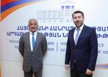 По приглашению министра юстиции в Армению прибыл председатель Контрольной палаты ОАЭ
