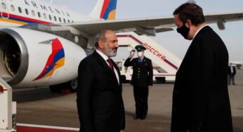 Премьер-министр Армении находится с рабочим визитом в Москве
