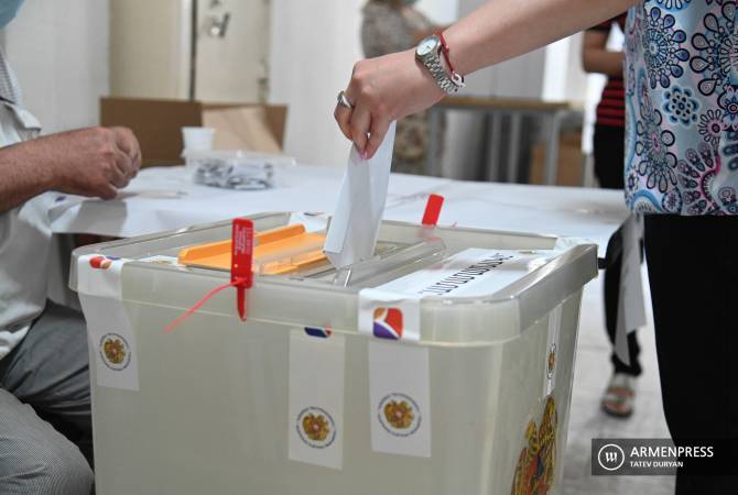 В ряде общин Республики Армения  проходят  выборы Органов местного самоуправления