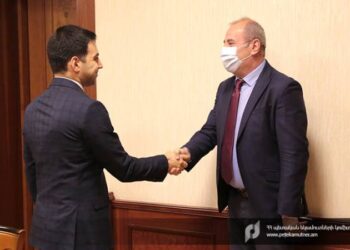 Рустам Бадасян и Ираклий Кванчахадзе обсудили вопросы налоговой и таможенной сфер