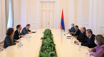 Президент Армении принял спецпредставителя генсека НАТО на Кавказе