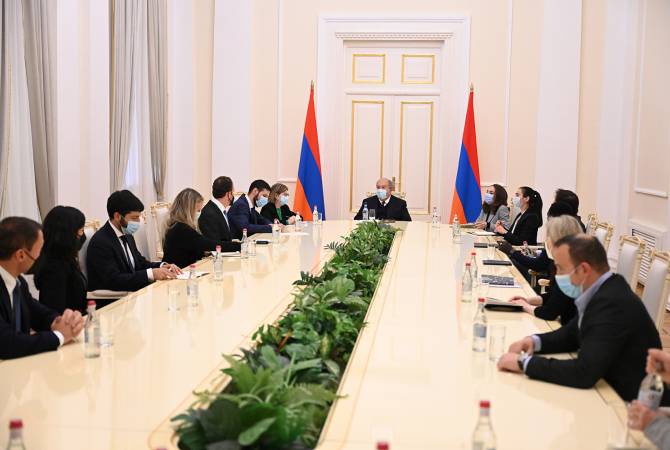 Президент Армении представил членам аналитического центра «Атлантический совет» суть вопроса Арцаха