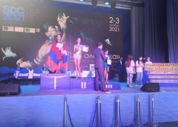 Лана Агасян из Республики Арцах заняла первое место на чемпионате по танцам в Сочи