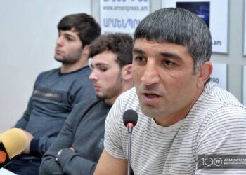 Главный тренер сборной Армении по вольной борьбе Абетнак Кургинян