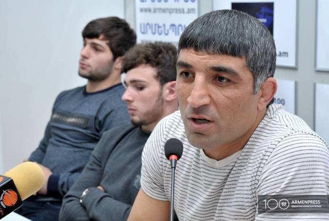 Главный тренер сборной Армении по вольной борьбе Абетнак Кургинян