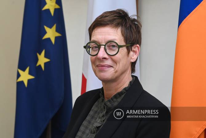 Посол Франции в Армении Анн Луйо поставила цель: сотрудничество двух стран сделать  длительным