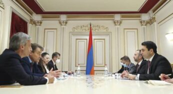 Ален Симонян принял содокладчиков мониторинговой комиссии ПАСЕ по вопросам Армении