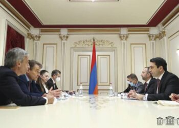 Ален Симонян принял содокладчиков мониторинговой комиссии ПАСЕ по вопросам Армении