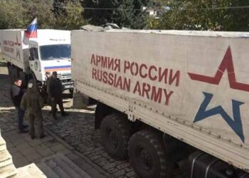 Российские миротворцы передали жителям села Хнушинак в Арцахе около 2 тонн гуманитарной помощи