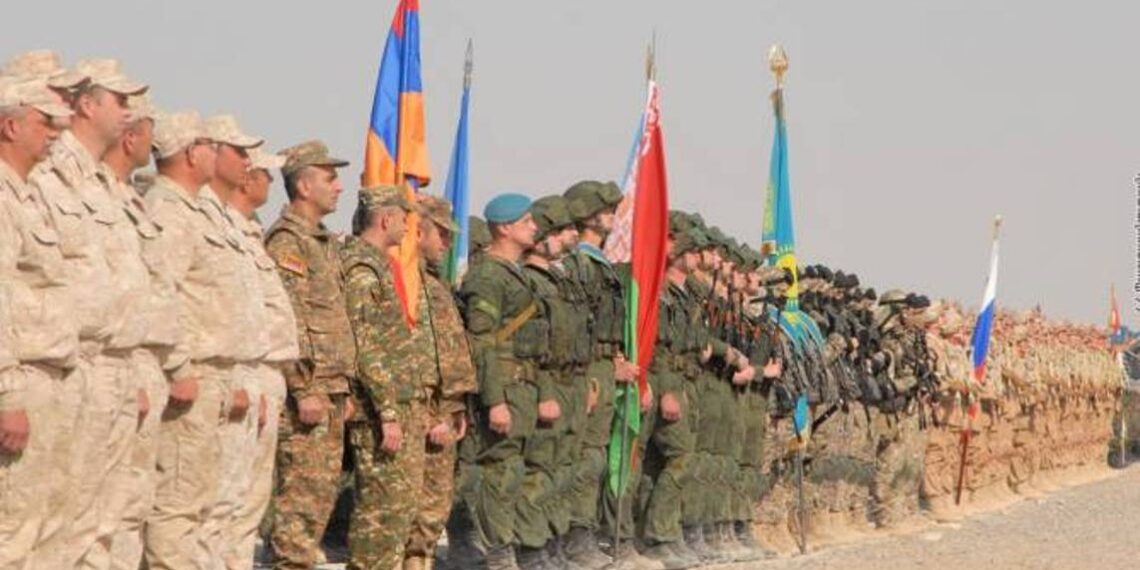 Группировка армянских Вооруженных сил участвует в учениях ОДКБ в Татарстане