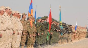 Группировка армянских Вооруженных сил участвует в учениях ОДКБ в Татарстане