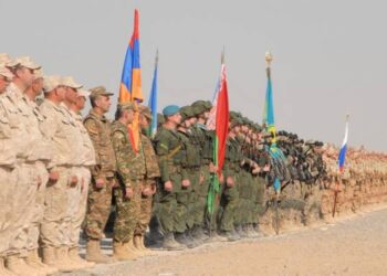 Группировка армянских Вооруженных сил участвует в учениях ОДКБ в Татарстане