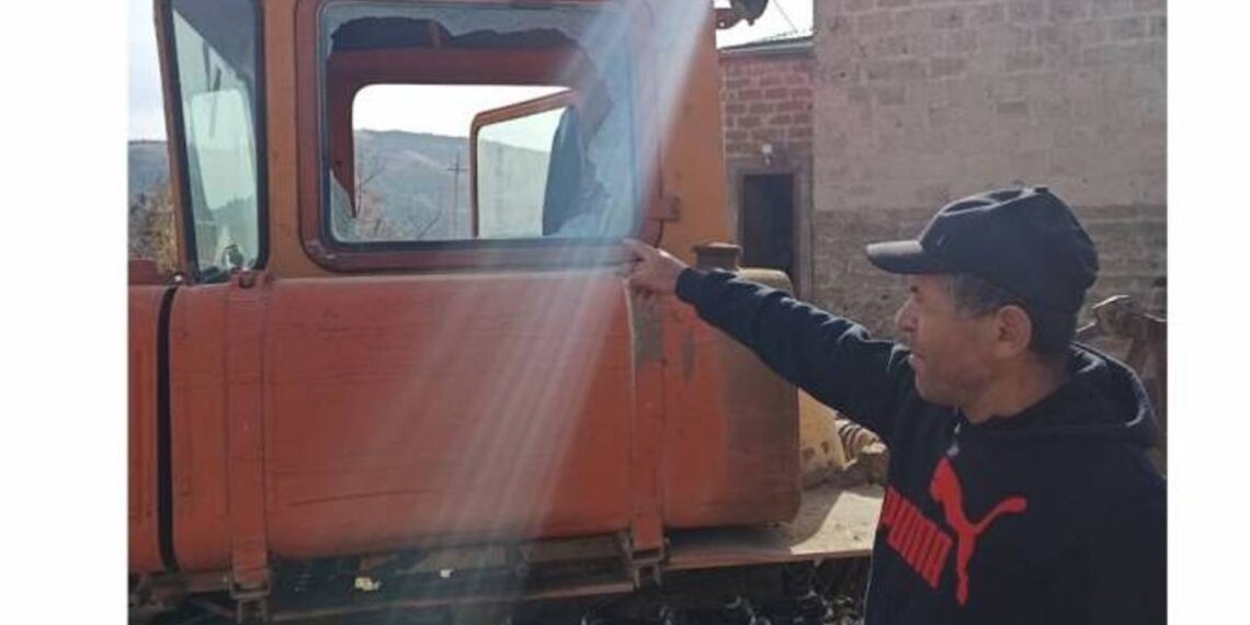 Азербайджанские военнослужащие стреляли в направлении работающего в селе Хачик трактора: возбуждено уголовное дело