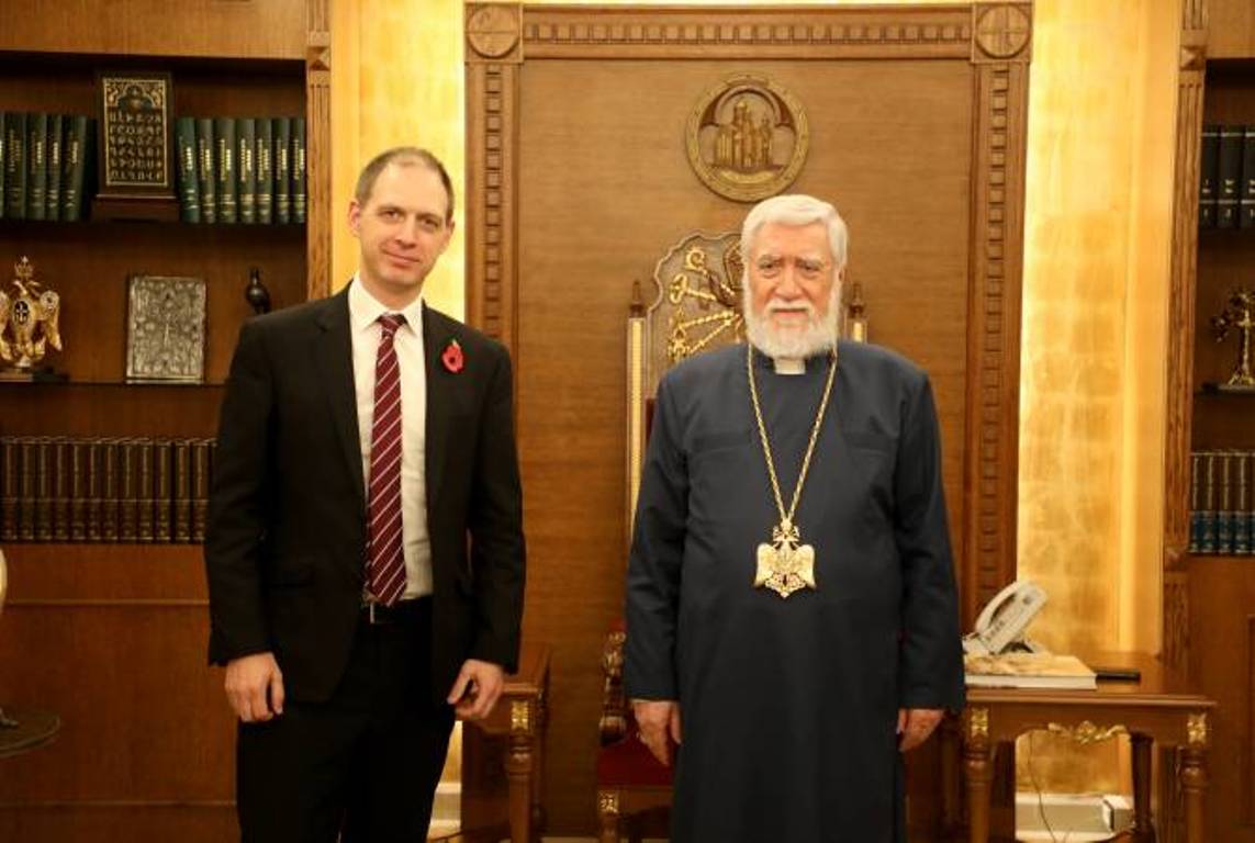 Католикос Арам I приветствовал первый шаг британского парламента к признанию Геноцида армян