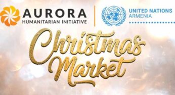 Рождественская благотворительная ярмарка по совместной инициативе «Авроры» и Офиса ООН в Армении