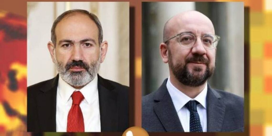 Международное сообщество не должно оставаться равнодушным к посягательствам Азербайджана: Пашинян Шарлю Мишелю