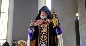 Арам I призвал к единству и непоколебимой воле